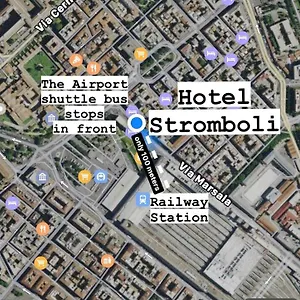 Stromboli Hotel Řím